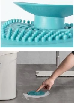 Luxe Doucheputje Afvoer Plug Zeef Stopper Stop - Universele Haarfilter Haarvanger Gootsteenstop Afvoerstop Onderdeel Afvoerputje Stopper Putje Rooster Voor Wastafel Gootsteen Spoelbak Bad Douchebak Keuken Wasbak Badkuip Aanrecht - Siliconen - Geel -Huishoudelijke Schoonmaak 869x1200 1