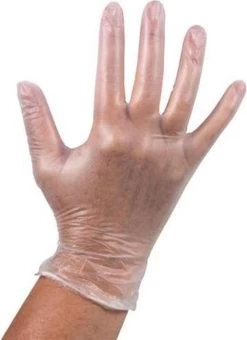 Wegwerp Handschoenen - Vinyl Handschoenen - Poedervrij - Wit - Maat L - 100 Stuks -Huishoudelijke Schoonmaak 873x1200 3