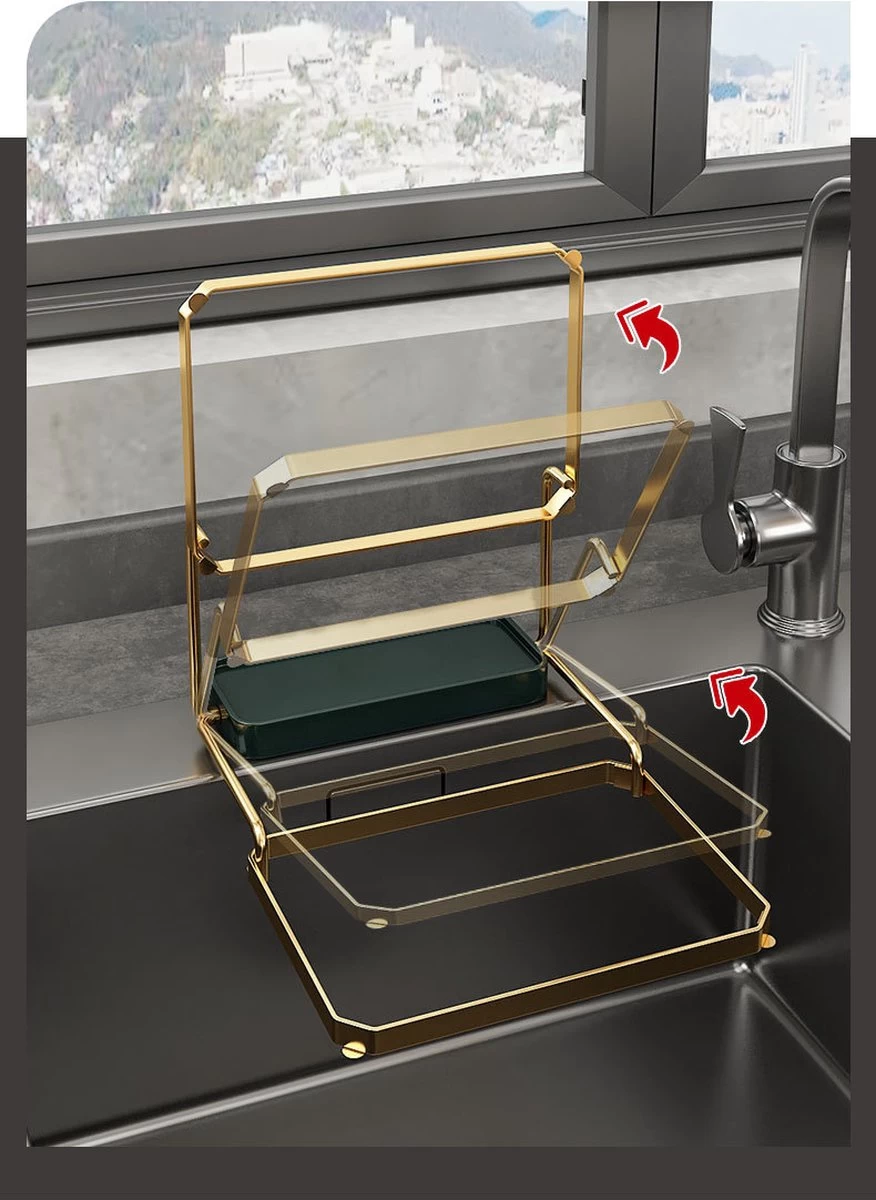 Merkloos Gootsteen Organizer - Gootsteen Afval Netje - Gootsteenontstopper -Gootsteen Zeef Netto- Sink Filter Rack Anti-Blokkeren Wegwerp-Fijne Mesh Filter Aanrecht Zeef Mesh Tas Voor Keuken- Spoelbak - Incl. 50 Netjes 7 Merkloos Gootsteen Organizer - Gootsteen Afval Netje - Gootsteenontstopper -Gootsteen Zeef Netto- Sink Filter Rack Anti-Blokkeren Wegwerp-Fijne Mesh Filter Aanrecht Zeef Mesh Tas Voor Keuken- Spoelbak - Incl. 50 Netjes - Afbeelding 7