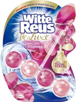 Witte Reus DeLuxe Toiletblok - Delicate Magnolia - WC Blokjes Voordeelverpakking - 10 Stuks -Huishoudelijke Schoonmaak 894x1200 2