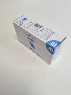 Merkloos Comfort Nitril Wegwerp Handschoenen - Poedervrij - Blauw - Maat M - 100 Stuks -Huishoudelijke Schoonmaak 899x1200 13