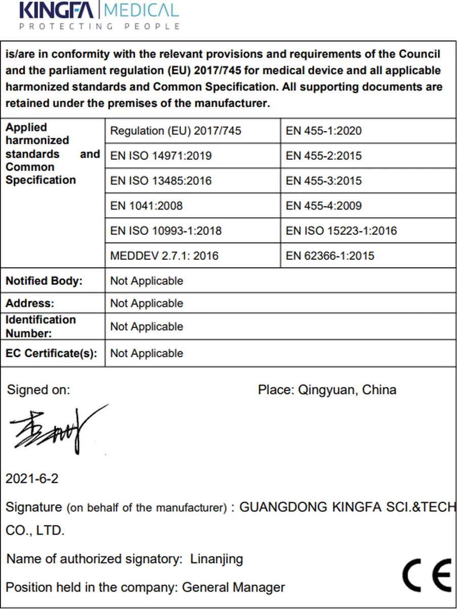 100 Medische Nitril Onderzoekshandschoenen | Kingfa KS-ST RT021 3 100 Medische Nitril Onderzoekshandschoenen | Kingfa KS-ST RT021 - Afbeelding 3