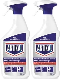 Antikal Kalk En Badkamerreiniger 2in1 Spray 2x750 Ml