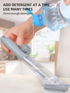 OXO Good Grips Afwasborstel Met Zeepdispenser -Huishoudelijke Schoonmaak 910x1200