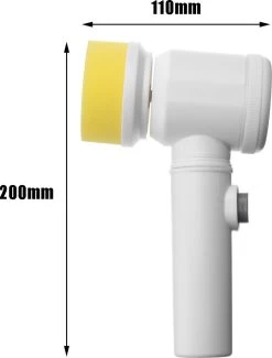 V&P Magic Brush - Elektrische Multifunctionele Schoonmaakborstel - 3 Opzetstukken - Wasborstel - Poetsmachine - Schrobborstel - Handborstel - Werkborstel - Schrobber - Boorborstel - Schoonmaakmiddelen - Reinigingsborstel -Huishoudelijke Schoonmaak 913x1200 4