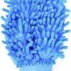 Merkloos Dubbelzijdige Microvezel Handschoen - Washandschoen Microfiber - Stofhandschoen - Huishoud Schoonmaak Borstel Auto Wassen - Spons - Afstoffen