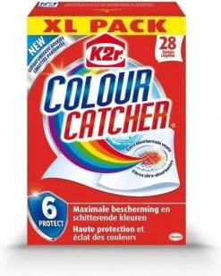 K2r Colour Catcher - Anti Kleurdoorloopdoekjes - Kleurbeschermer - 28 Stuks -Huishoudelijke Schoonmaak 958x1200