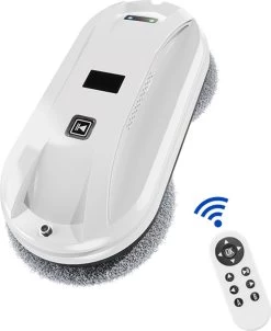 PuroTech Robot Ramenwasser - Ruitenreiniger - Nieuwste Uitvoering - Ramenwisser - Elektrische Ramenwisser - Incl. Afstandsbediening - Raamrobot